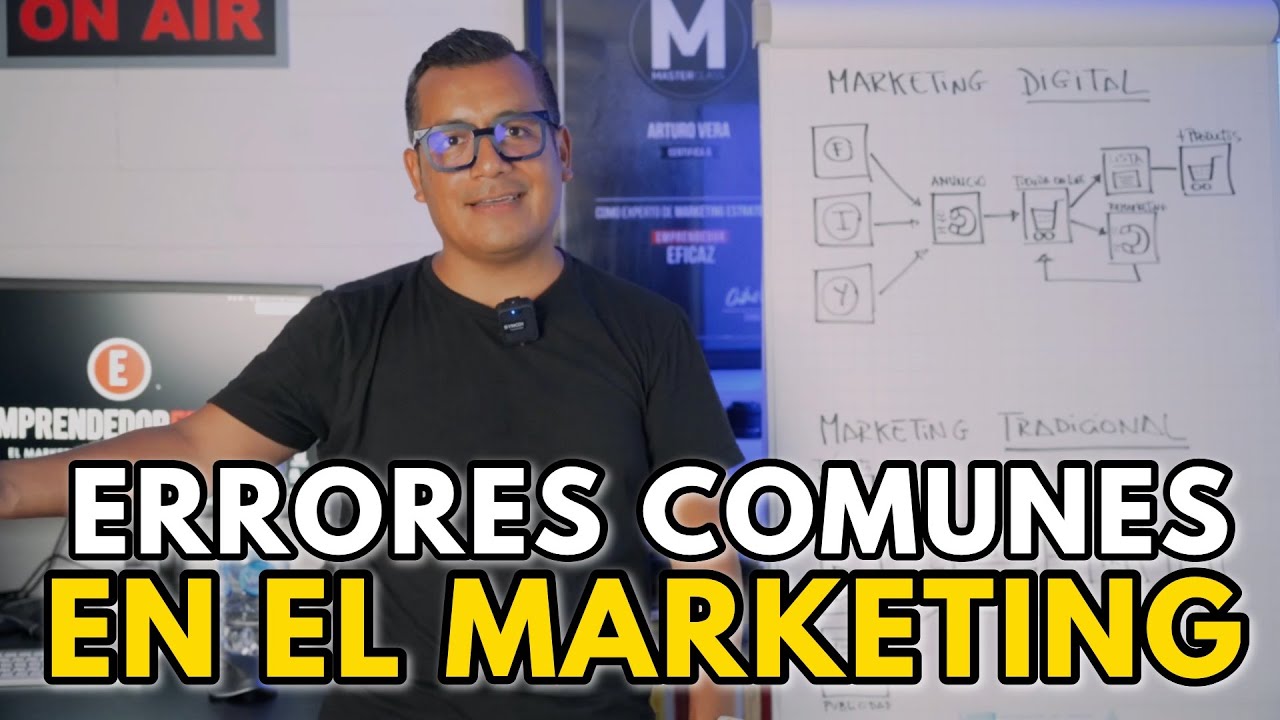 cómo afecta la tecnología al marketing digital Errores comunes en estrategias de marketing digital