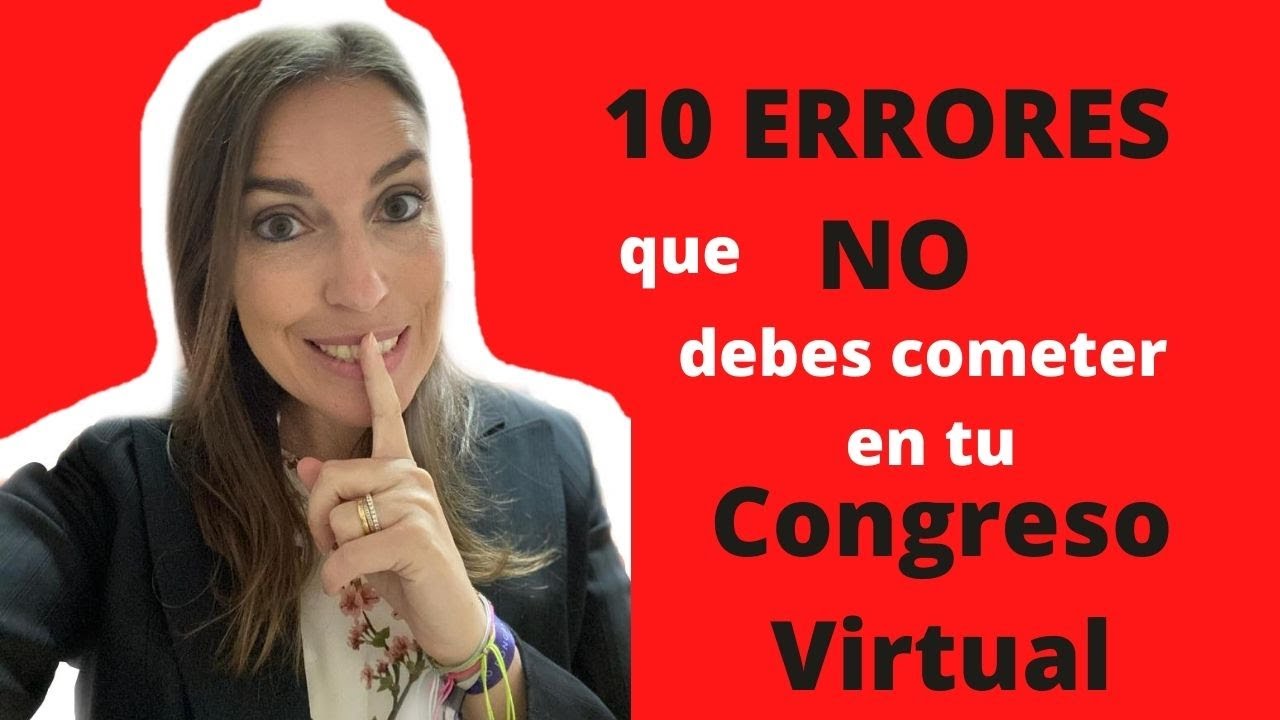 qué debes saber sobre Errores comunes en la organización de congresos