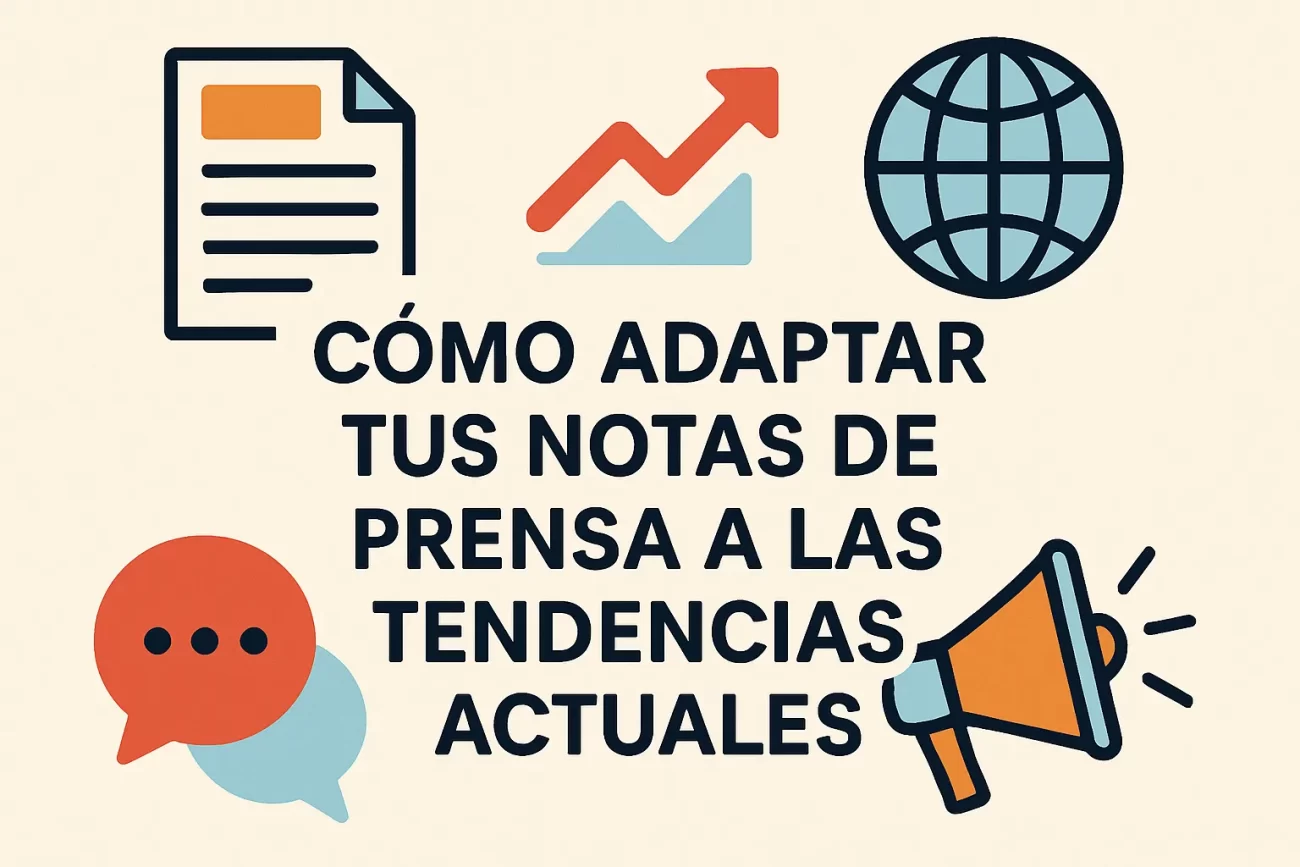 Cómo Adaptar tus Notas de Prensa a las Tendencias Actuales