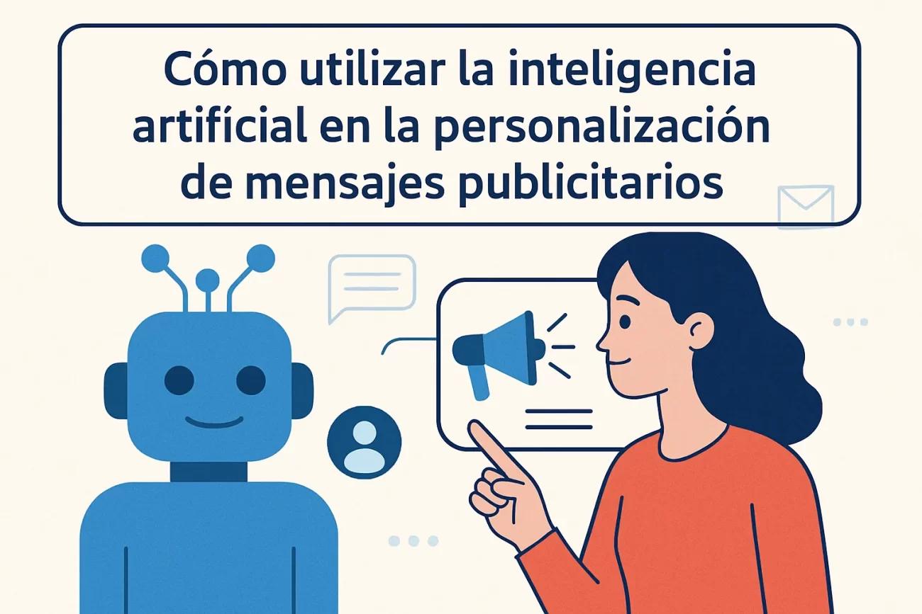 Cómo utilizar la inteligencia artificial en la personalización de mensajes publicitarios