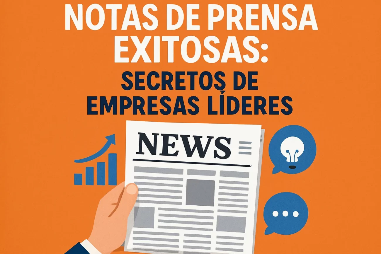 Notas de Prensa Exitosas: Secretos de Empresas Líderes