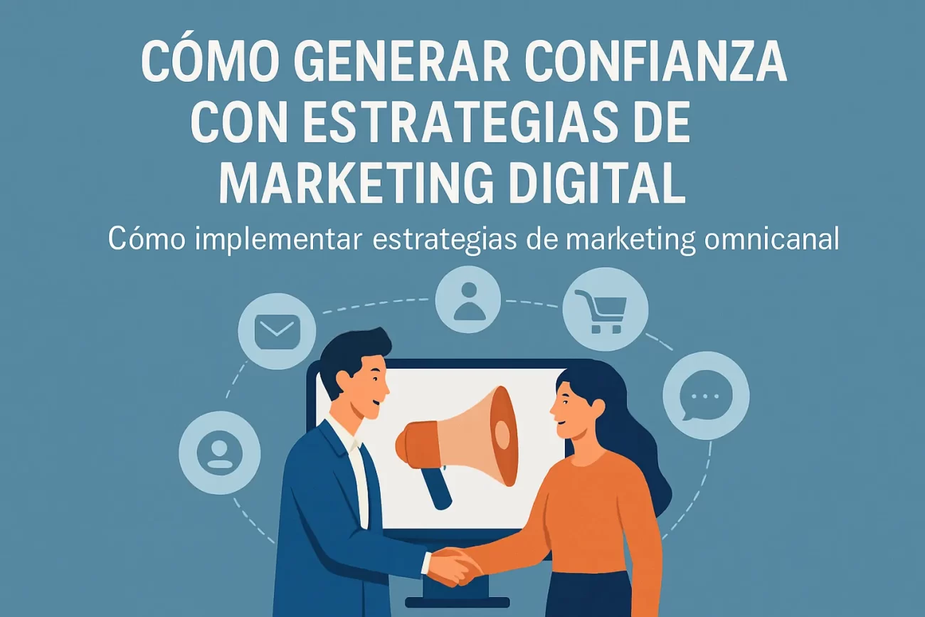 cómo generar confianza con estrategias de marketing digital Cómo implementar estrategias de marketing omnicanal
