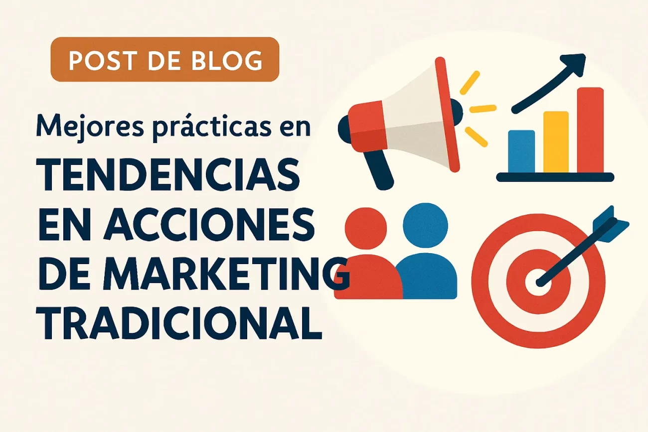 mejores prácticas en Tendencias en acciones de marketing tradicional