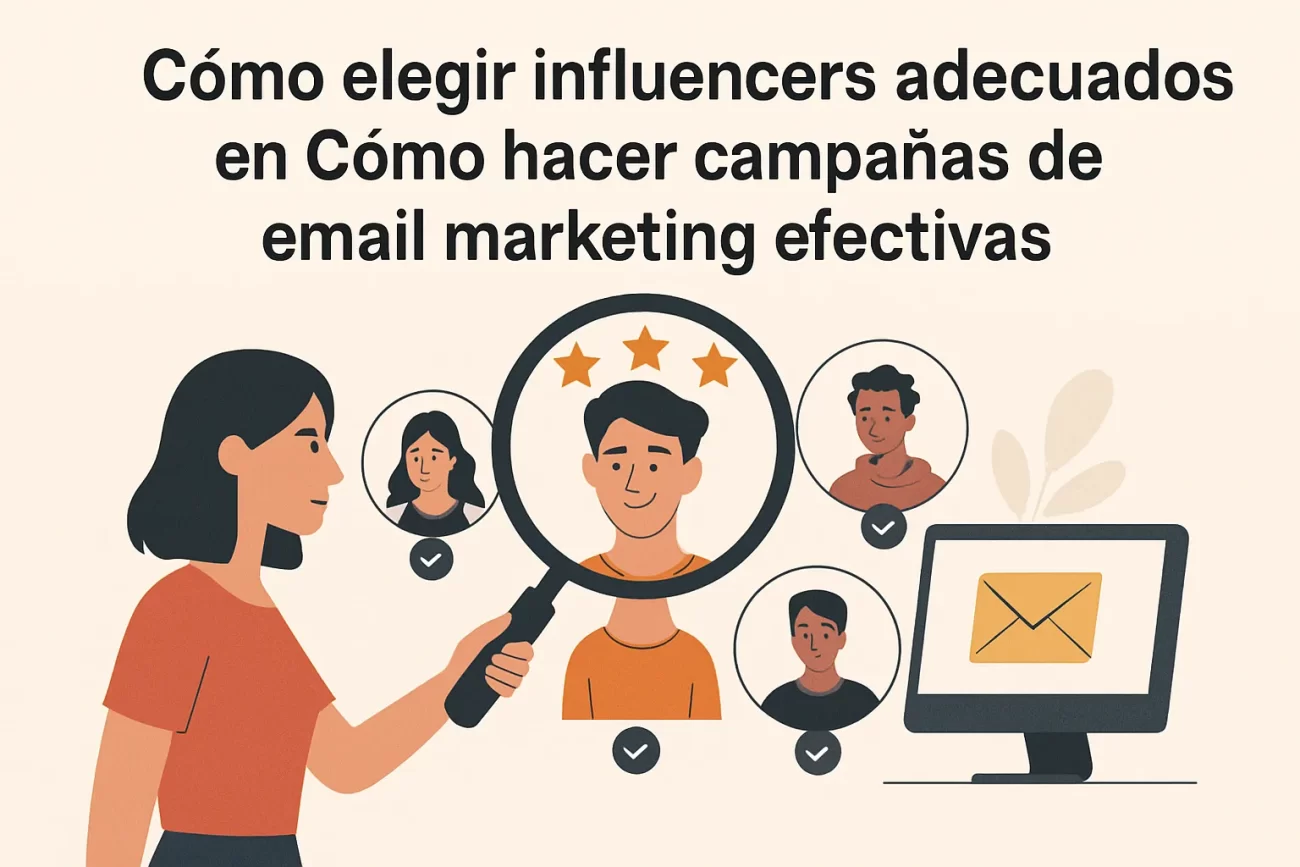 como-elegir-influencers-adecuados-en-Como-hacer-campanas-de-email-marketing-efectivas | Hablemos de Marketing cómo elegir influencers adecuados en Cómo hacer campañas de email marketing efectivas