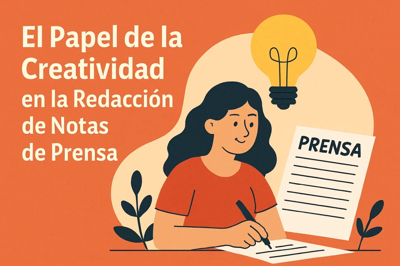 El Papel de la Creatividad en la Redacción de Notas de Prensa