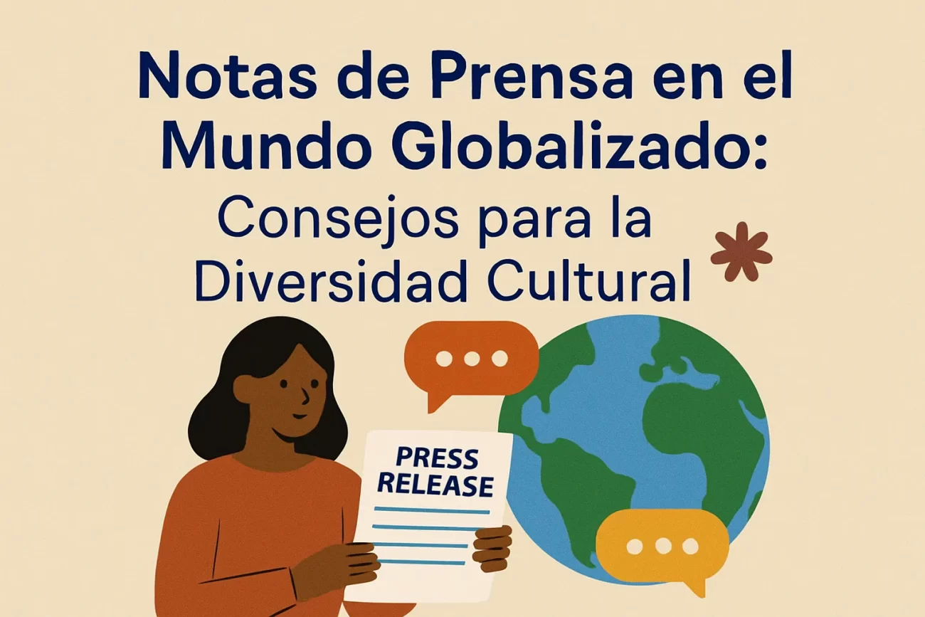 Notas de Prensa en el Mundo Globalizado: Consejos para la Diversidad Cultural