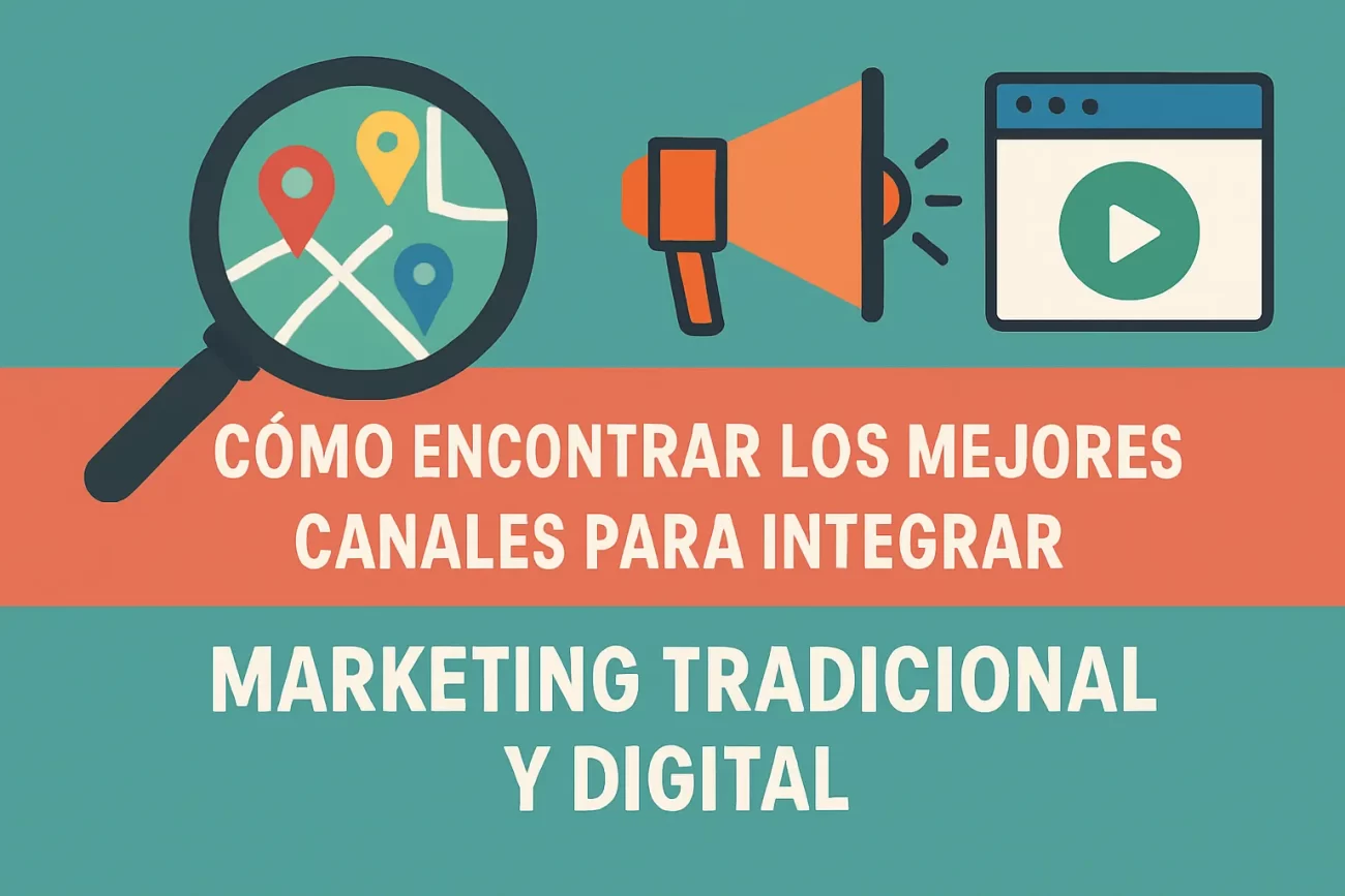 cómo encontrar los mejores canales para Cómo integrar marketing tradicional y digital