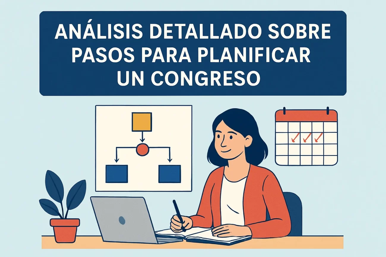 análisis detallado sobre Pasos para planificar un congreso
