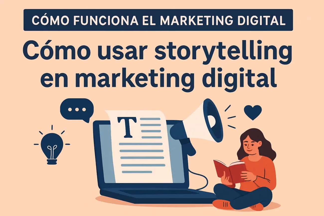 cómo funciona el marketing digital en Cómo usar storytelling en marketing digital