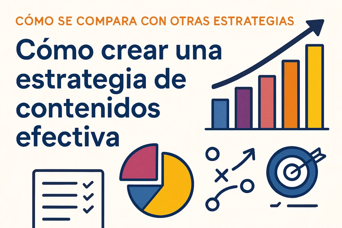 cómo se compara con otras estrategias Cómo crear una estrategia de contenidos efectiva