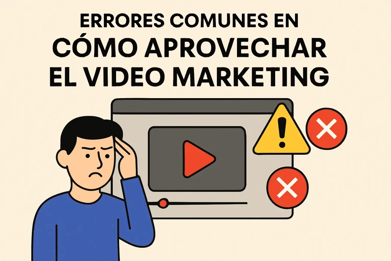 errores-comunes-en-Como-aprovechar-el-video-marketing | Hablemos de Marketing errores comunes en Cómo aprovechar el video marketing