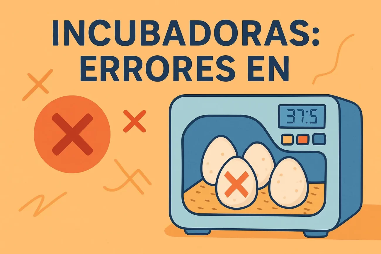 Incubadoras errores en