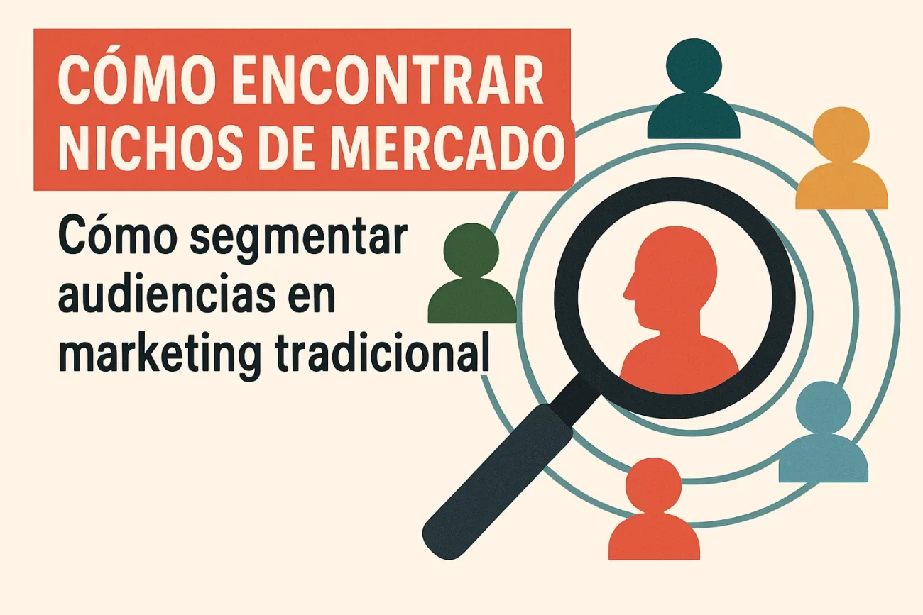 cómo encontrar nichos de mercado con Cómo segmentar audiencias en marketing tradicional