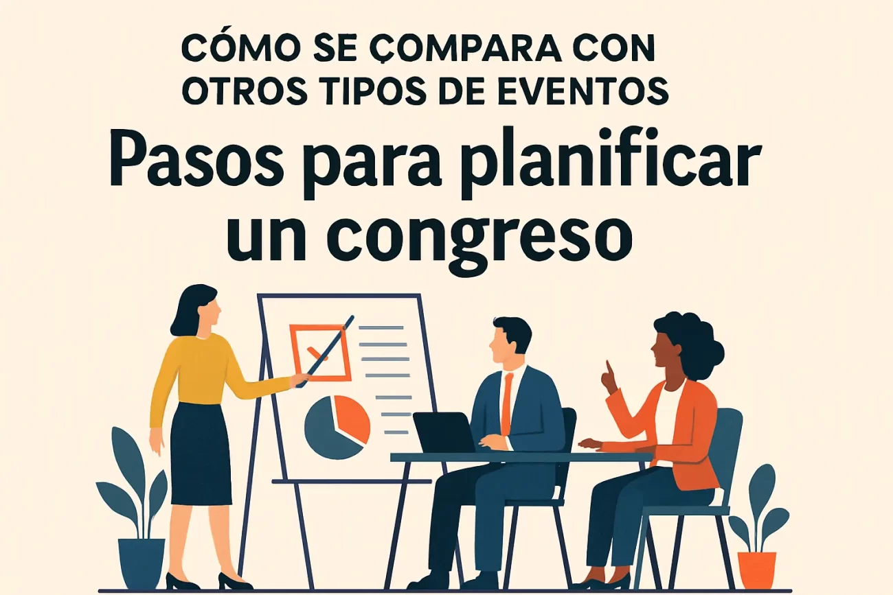 como-se-compara-con-otros-tipos-de-eventos-Pasos-para-planificar-un-congreso | Hablemos de Marketing cómo se compara con otros tipos de eventos Pasos para planificar un congreso