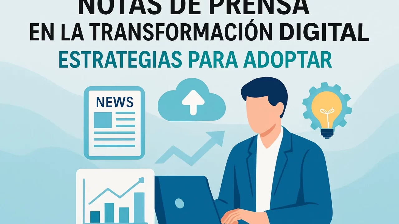 Notas de Prensa en la Transformación Digital: Estrategias Clave para Adoptar con Éxito