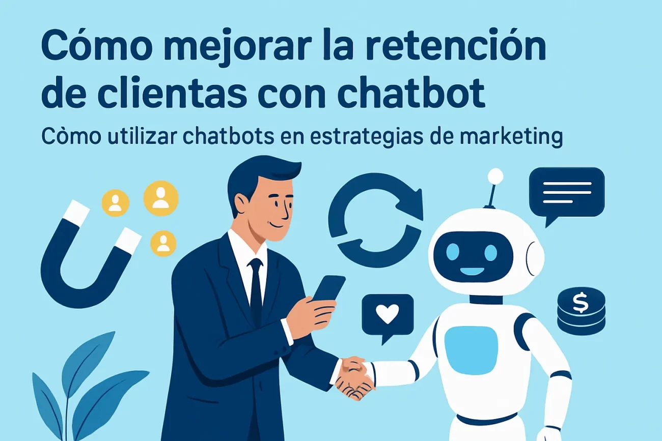 cómo mejorar la retención de clientes con Cómo utilizar chatbots en estrategias de marketing