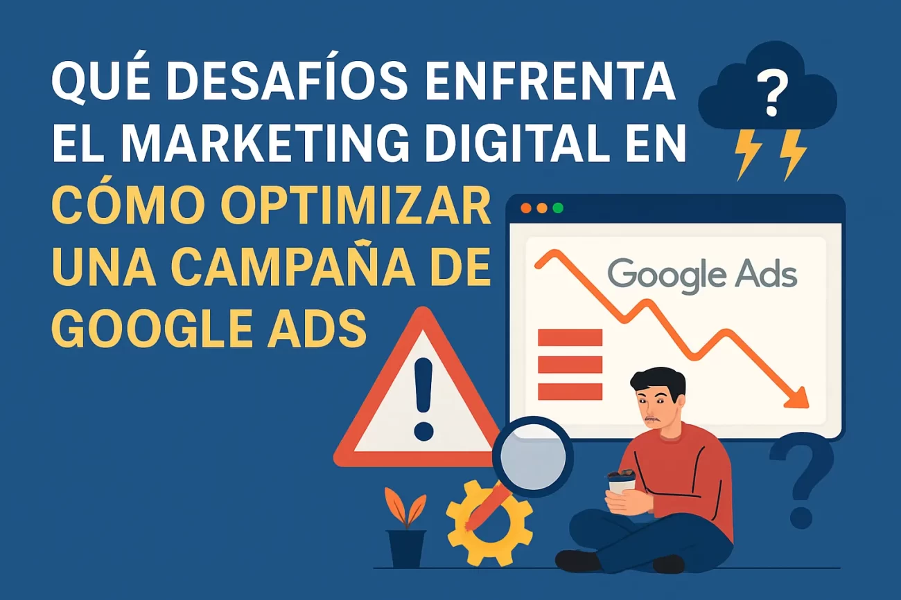 qué desafíos enfrenta el marketing digital en Cómo optimizar una campaña de Google Ads