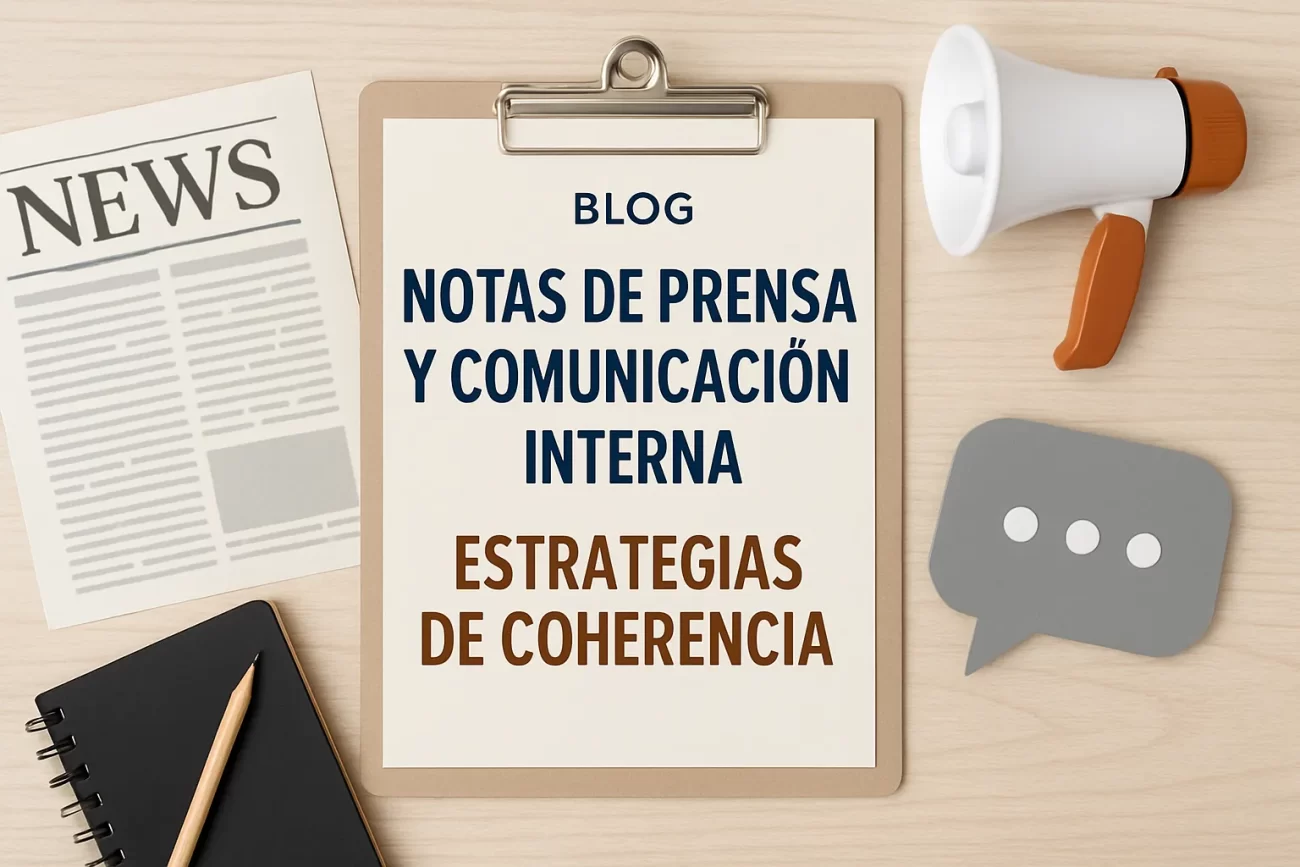 Notas de Prensa y Comunicación Interna: Estrategias de Coherencia
