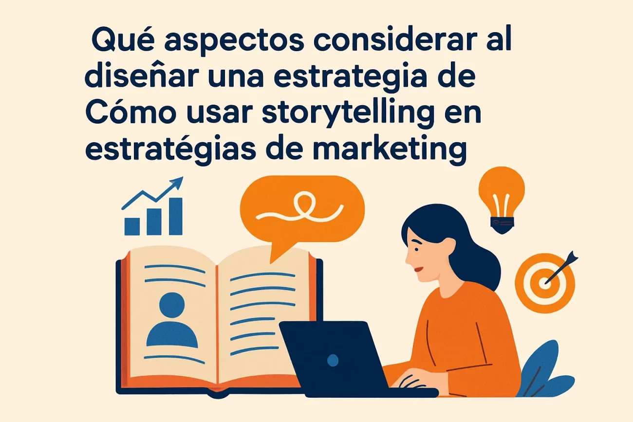 que-aspectos-considerar-al-disenar-una-estrategia-de-Como-usar-storytelling-en-estrategias-de-marketing | Hablemos de Marketing qué aspectos considerar al diseñar una estrategia de Cómo usar storytelling en estrategias de marketing