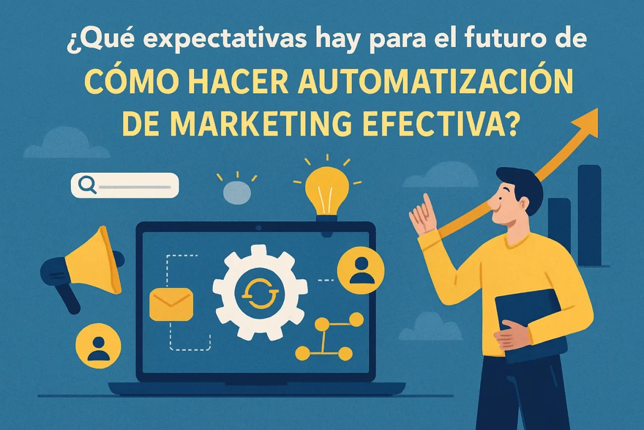 qué expectativas hay para el futuro de Cómo hacer automatización de marketing efectiva