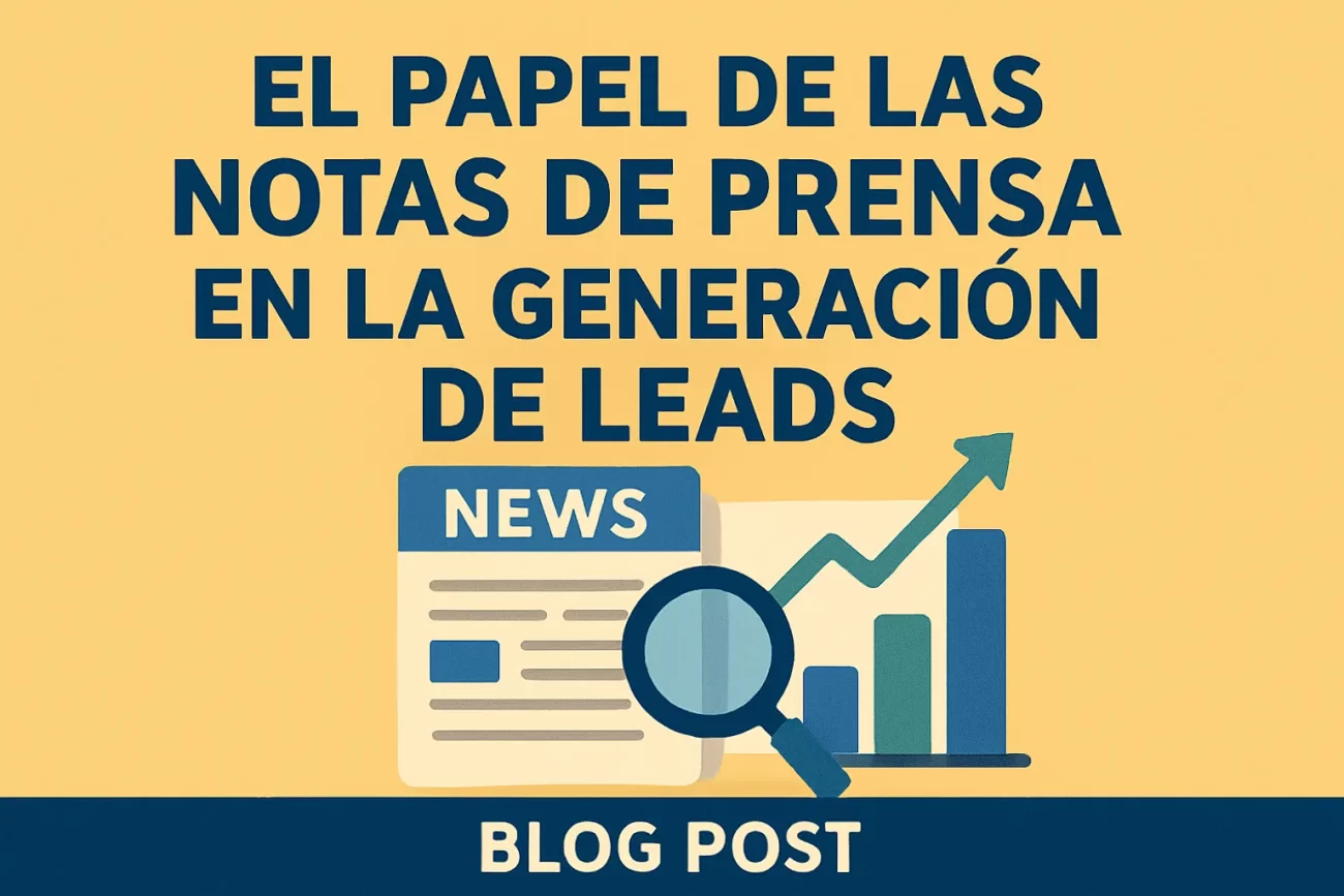 El-Papel-de-las-Notas-de-Prensa-en-la-Generacion-de-Leads | Hablemos de Marketing El Papel de las Notas de Prensa en la Generación de Leads