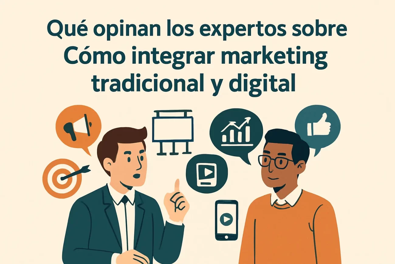 que-opinan-los-expertos-sobre-Como-integrar-marketing-tradicional-y-digital | Hablemos de Marketing qué opinan los expertos sobre Cómo integrar marketing tradicional y digital