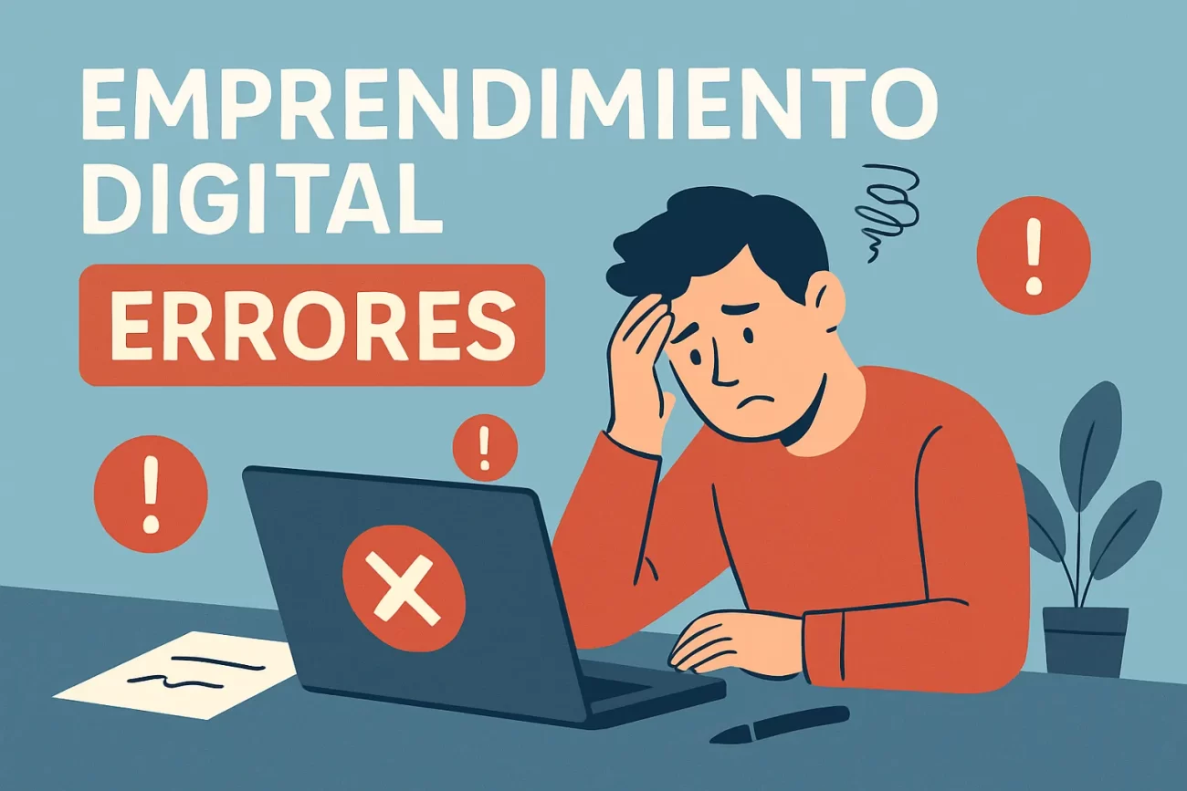 Emprendimiento-digital-errores-en | Hablemos de Marketing Emprendimiento digital errores en