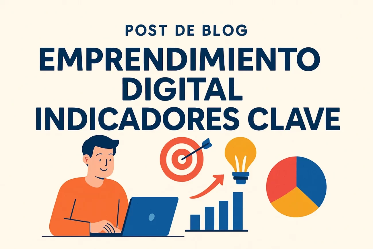 Emprendimiento digital indicadores clave en