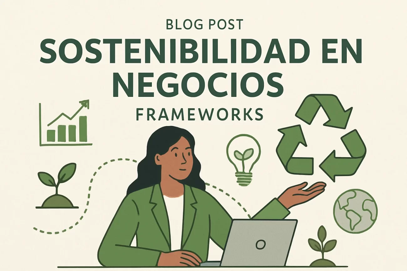 Sostenibilidad en negocios frameworks en