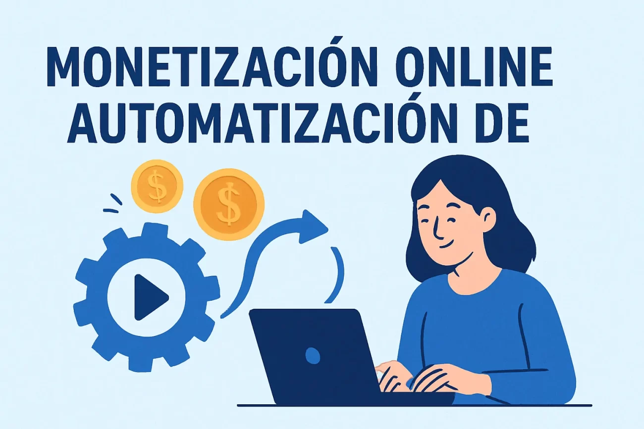Monetización online automatización de