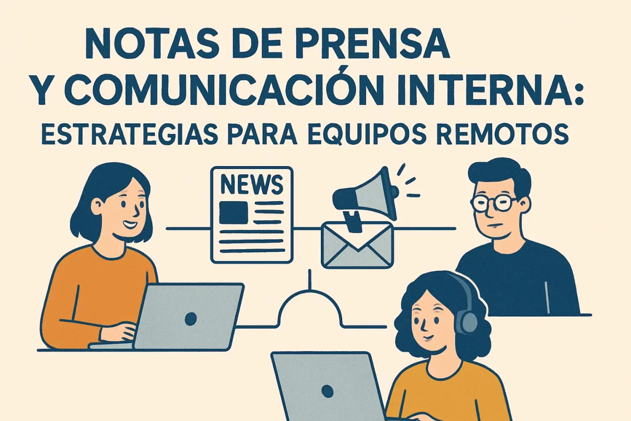 Notas-de-Prensa-y-Comunicacion-Interna-Estrategias-para-Equipos-Remotos | Hablemos de Marketing Notas de Prensa y Comunicación Interna: Estrategias para Equipos Remotos