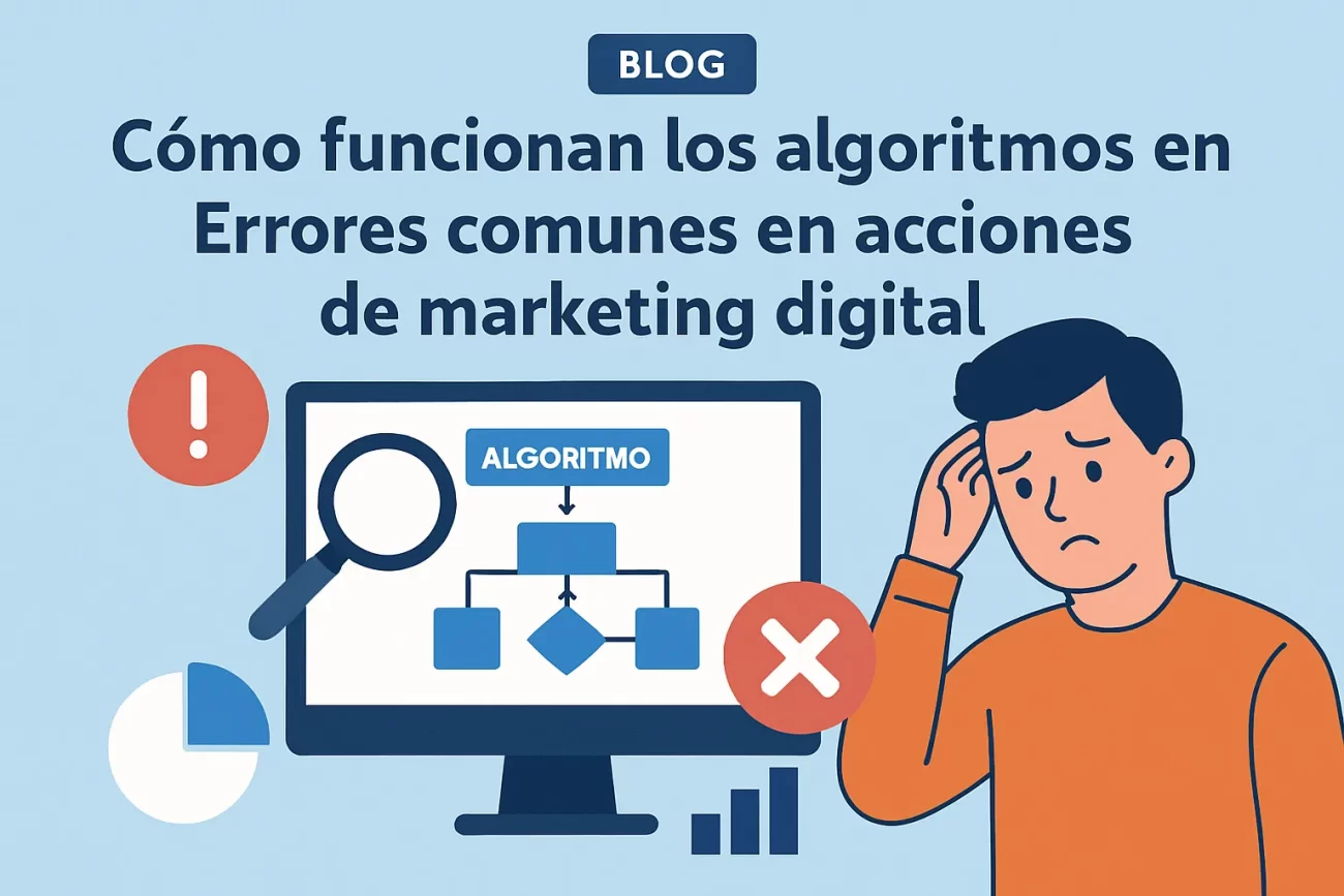 como-funcionan-los-algoritmos-en-Errores-comunes-en-acciones-de-marketing-digital | Hablemos de Marketing cómo funcionan los algoritmos en Errores comunes en acciones de marketing digital