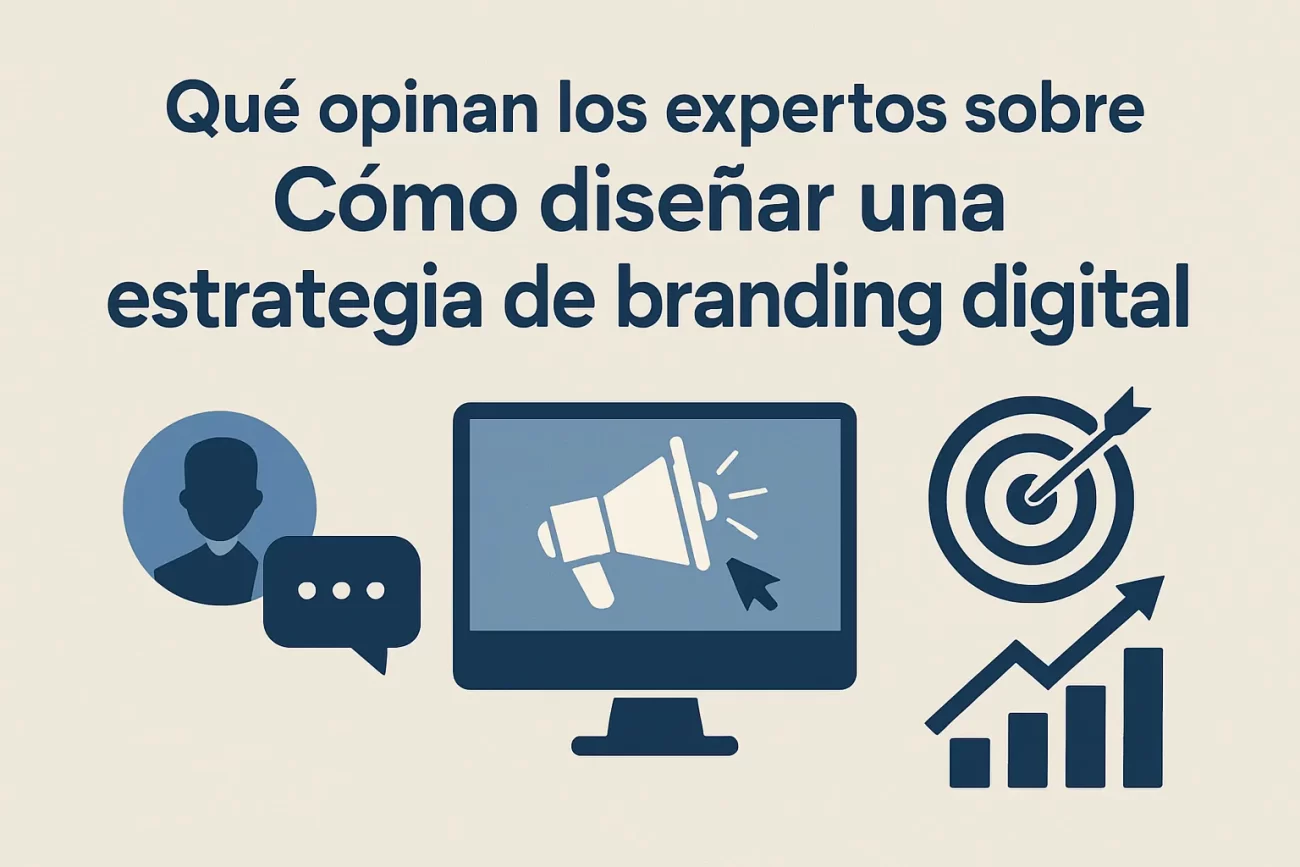 qué opinan los expertos sobre Cómo diseñar una estrategia de branding digital